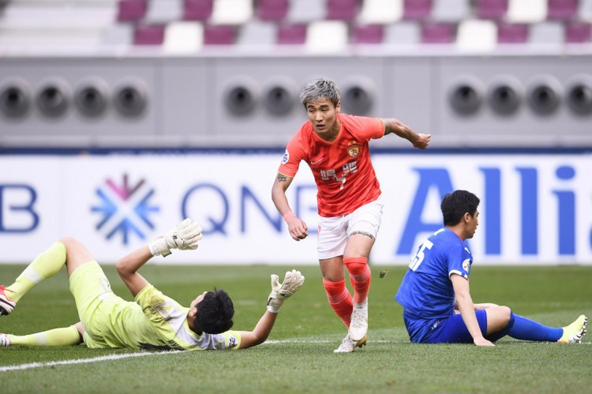 广州恒大对阵水原三星将力争取得胜利