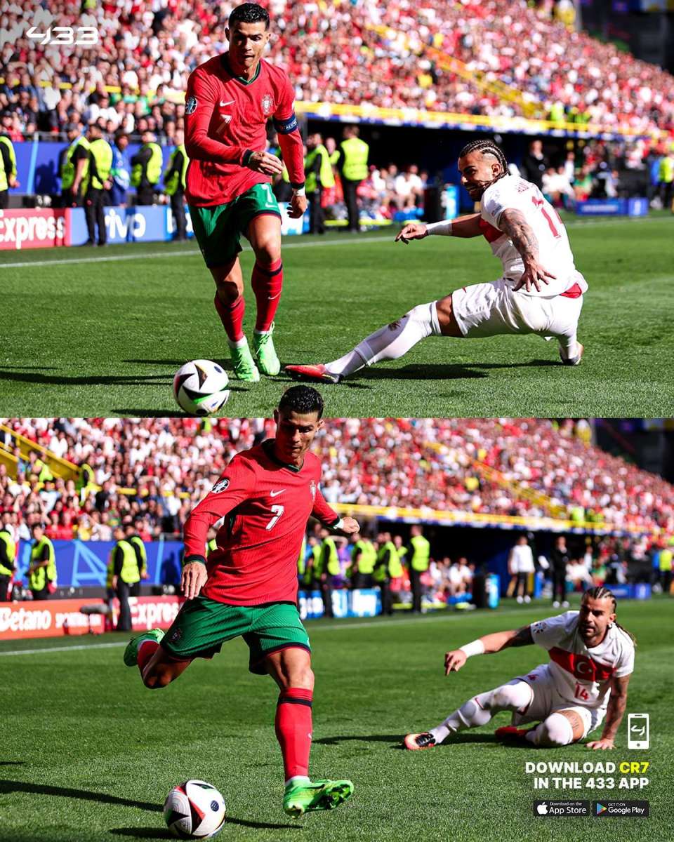 土耳其碾压丹麦，C罗爆发神勇